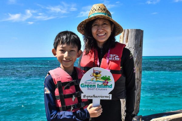 Big Cat Green Island Reef Cruises Family