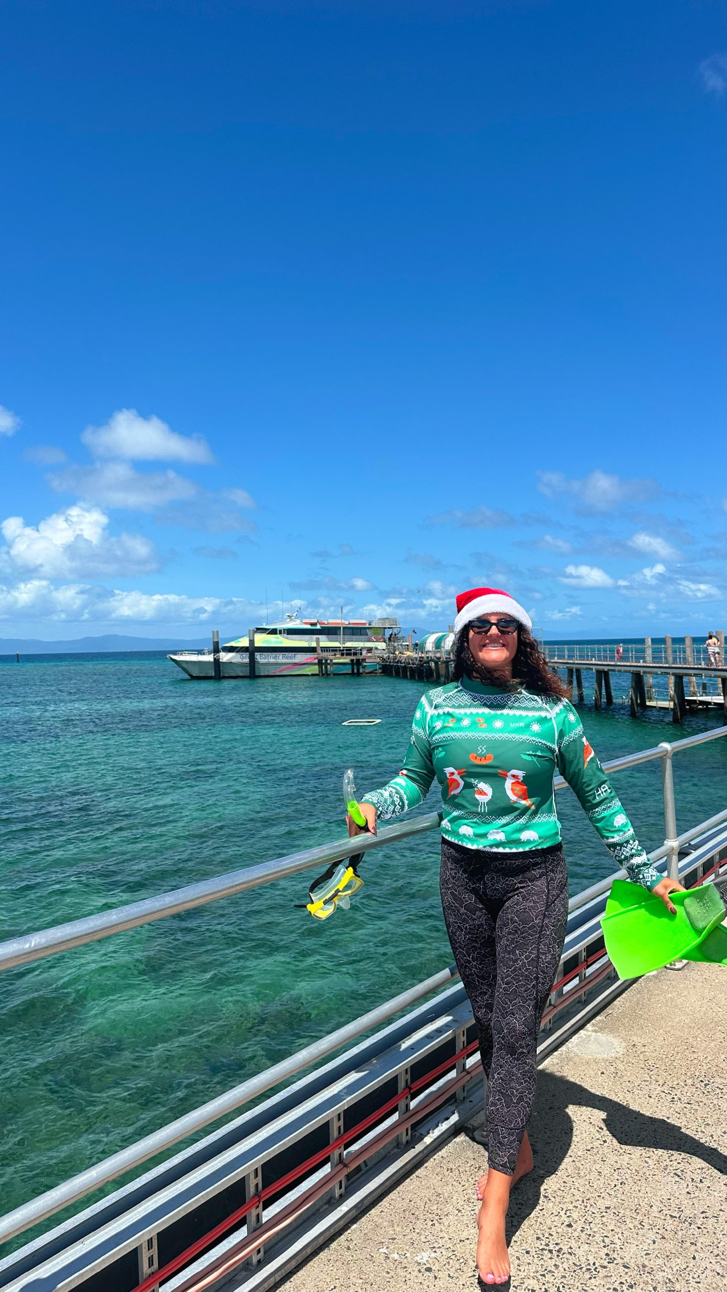 Christmas at Green Island with Big Cat