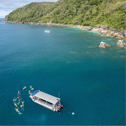 Green island and Fitzroy island tour from Cairns extras